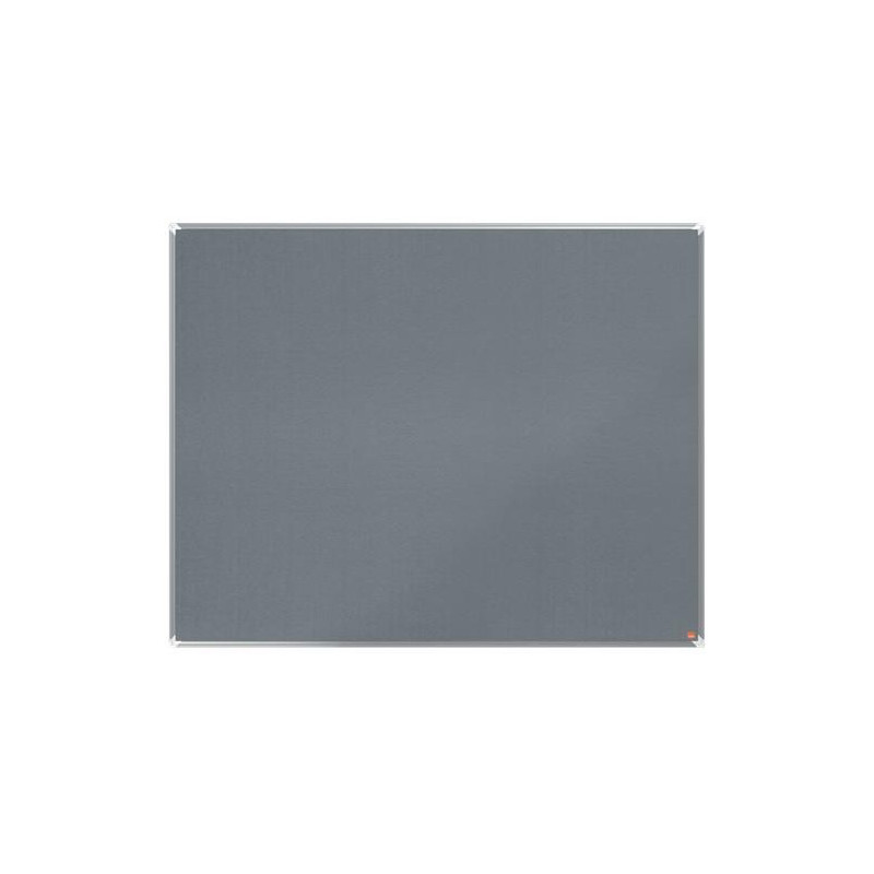 NOBO Tableau d'affichage en feutre Premium Plus - 1500 x 1200 mm - gris - 1915198