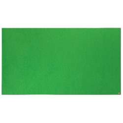 NOBO Tableau d'affichage Widescreen en feutre Impression Pro - 1550 x 870 mm - vert - 1915427