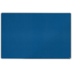 NOBO Tableau d'affichage en feutre Premium Plus - 1800 x 1200 mm - bleu - 1915192