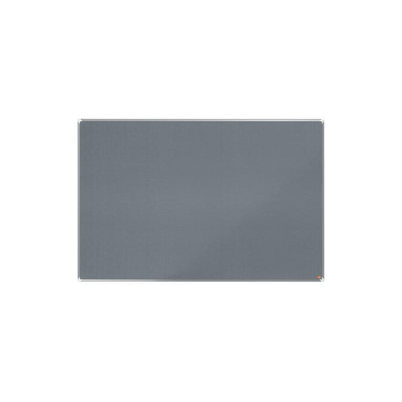 NOBO Tableau d'affichage en feutre Premium Plus - 1800 x 1200 mm - gris - 1915199