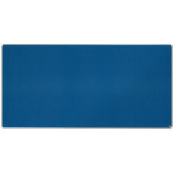 NOBO Tableau d'affichage en feutre Premium Plus - 2400 x 1200 mm - bleu - 1915193