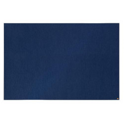 NOBO Tableau d'affichage en feutre Impression Pro - 1800 x 1200 mm - bleu - 1915228