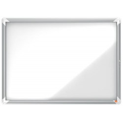 NOBO Vitrine d'affichage porte battante magnétique Premium Plus - 8 x A4 - 1902559