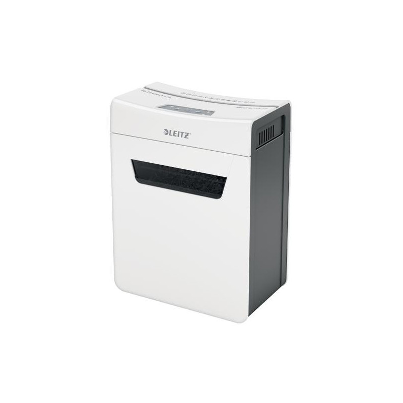 LEITZ Destructeur de documents IQ Protect 4M P-5, coupe micro, 4 feuilles, 14 litres 80940000