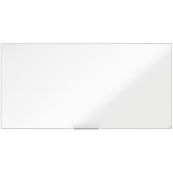 NOBO Tableau blanc en acier laqué Impression Pro magnétique 2400 x 1200 mm - Blanc - 1915408