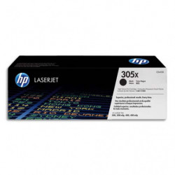 HP 305X CE410X Toner Noir grande capacité Authentique pour HP Color LaserJet Pro M351/M375/M451/M475