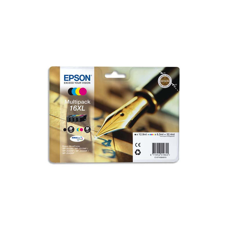 EPSON Multipack 4 couleurs C13T16364010