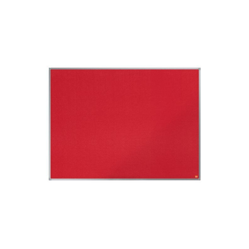 NOBO Tableau d'affichage en feutre Essence 1200x900 mm - rouge - 1904067