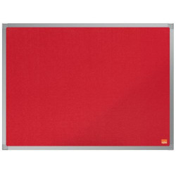 NOBO Tableau d'affichage en feutre Essence 600x450 mm - rouge - 1915202