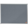 NOBO Tableau d'affichage en feutre Essence 600x450 mm - gris - 1915204