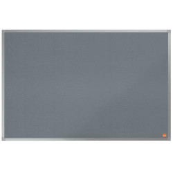 NOBO Tableau d'affichage en feutre Essence 900x600 mm - gris - 1915205