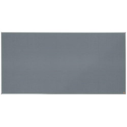 NOBO Tableau d'affichage en feutre Essence 2400x1200 mm - Gris - 1915441