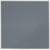 NOBO Tableau d'affichage en feutre Essence 1200x1200 mm - Gris - 1915457