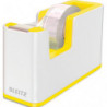 LEITZ Dévidoir avec adhésif - jaune - Dual - 53641016