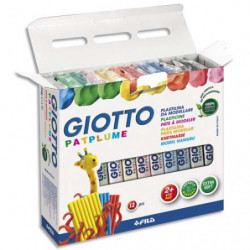 GIOTTO Boîte de 12 pains Patplume assortis 350 gammes dont un gratuit