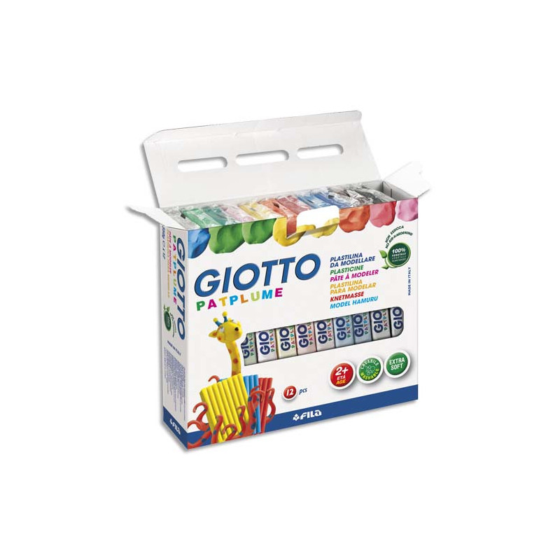 GIOTTO Boîte de 12 pains Patplume assortis 350 gammes dont un gratuit