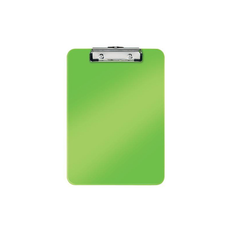 LEITZ Porte-blocs WOW A4, capacité 75 feuilles. Dimensions : L22,8 x H1,7 x P32 cm. Coloris vert