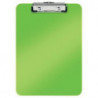 LEITZ Porte-blocs WOW A4, capacité 75 feuilles. Dimensions : L22,8 x H1,7 x P32 cm. Coloris vert