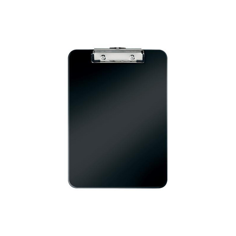 LEITZ Porte-blocs WOW A4, capacité 75 feuilles. Dimensions : L22,8 x H1,7 x P32 cm. Coloris noir