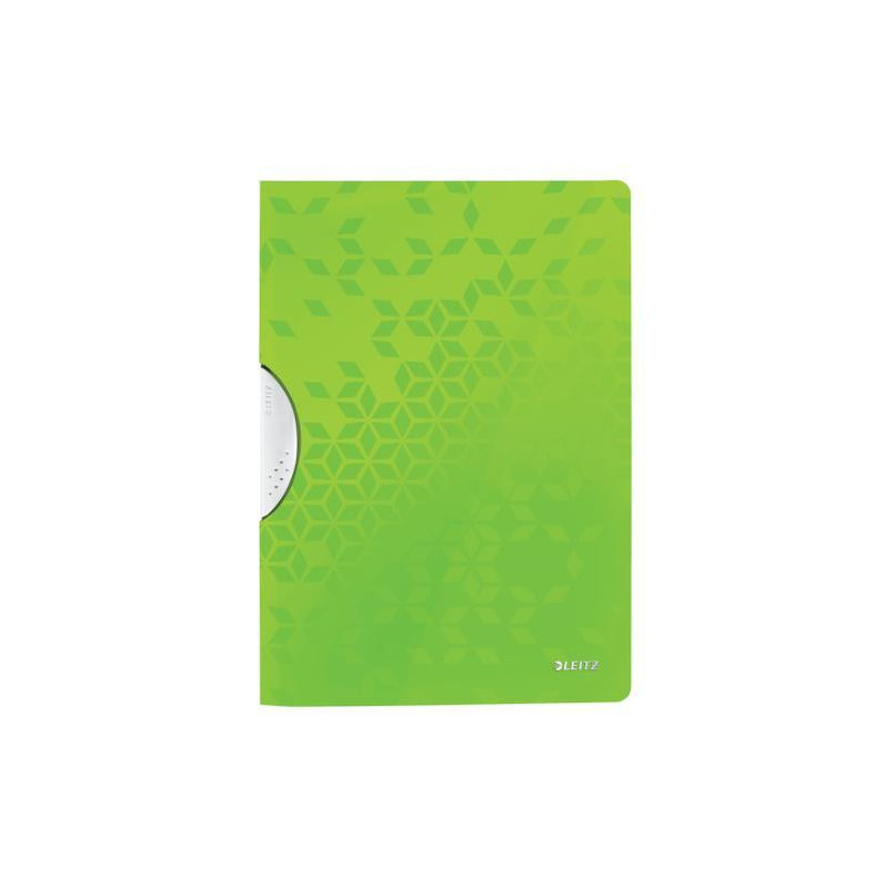 LEITZ Chemise à clip COLORCLIP WOW en polypropylène opaque 5/10eme. Coloris vert