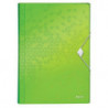 LEITZ Trieur à rabat WOW extensible en polypropylène 11 positions. Coloris Vert