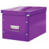 LEITZ Boîte CLICK&STORE cube format L. Coloris Violet