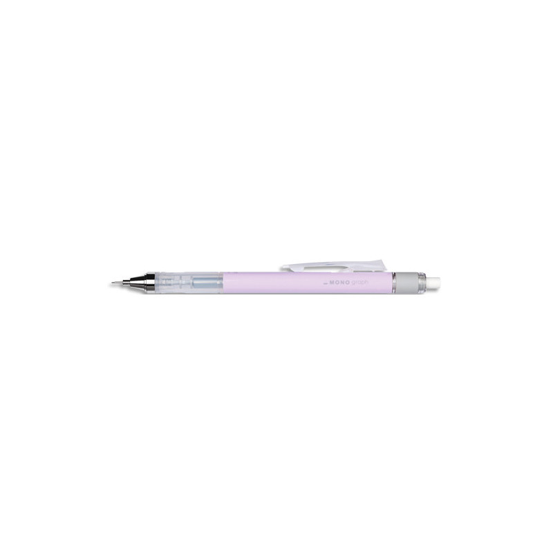 TOMBOW Porte-Mine MONO GRAPH 0,5mm HB rechargeable. Coloris Lavande