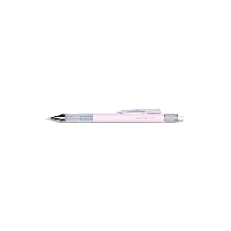 TOMBOW Porte-Mine MONO GRAPH 0,5mm HB rechargeable. Coloris Rose