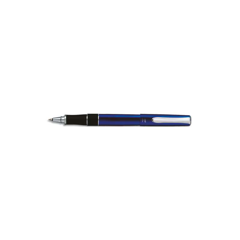 TOMBOW Roller HAVANA encre noire 0,7 mm rechargeable. Coloris Bleu Azur