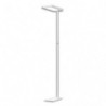 HANSA Lampadaire LED ''LED Jaspis'' avec variateur tactile sur le mât du luminaire. Blanc.