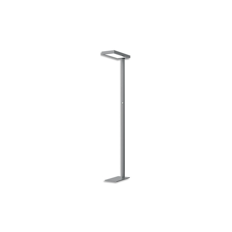 HANSA Lampadaire LED ''LED Jaspis'' avec variateur tactile sur le mât du luminaire. Gris anthracite.