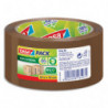 TESA Ruban adhésif d'emballage 100% de plastique recyclé marron Eco & Strong sans solvant 66mx50 mm