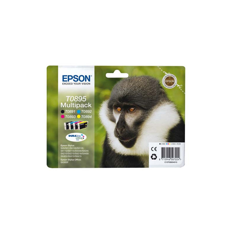 EPSON Multipack Jet d'encre singe C13T08954010