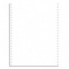 EXACOMPTA Boîte 2000 feuilles listing 70g standard blanc 240x12 1 pli bande Caroll détachable