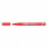 PENTEL Marqueur permanent N50. Pointe fine. Encre résistante aux conditions -30°C +60°C. Coloris rouge