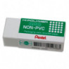 PENTEL Mini gomme blanche HI.POLYMER ERASER, format poche. Sans PVC, sans phtalates ni latex.