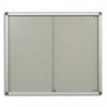 PLANORGA Vitrine ALGOL 18 Feuilles pour intérieur 980x1340cm.Cadre alu, portes coulissantes avec serrure