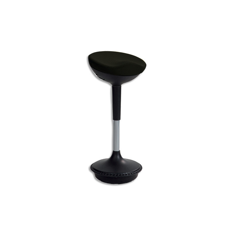 ALBA Tabouret STOOLY MOVE UP diam 35 cm ergonomique. Hauteur variable, siège en mousse rembourré en tissu