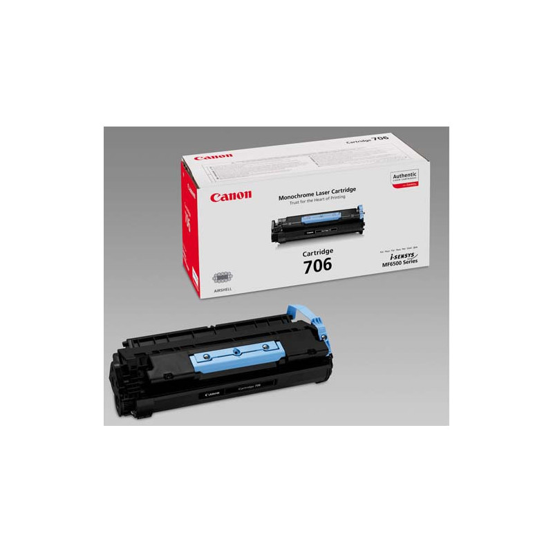 CANON Cartouche Laser Noir 706