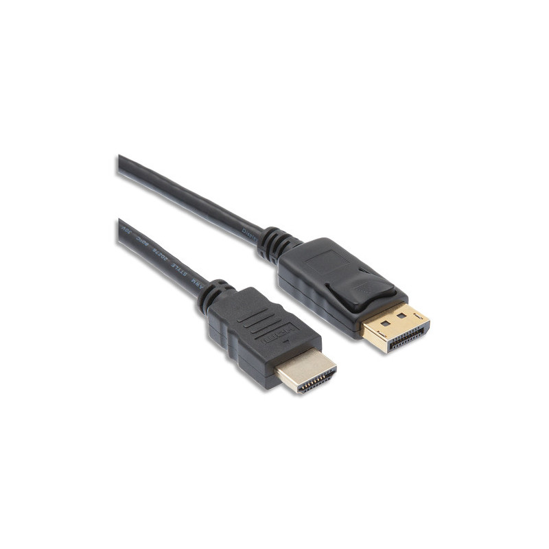 APM Cordon DisplayPort HDMI 1 mètre