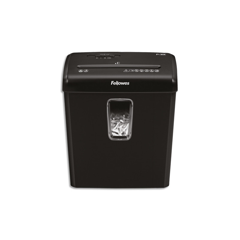FELLOWES Destructeur P-30C coupe croisée