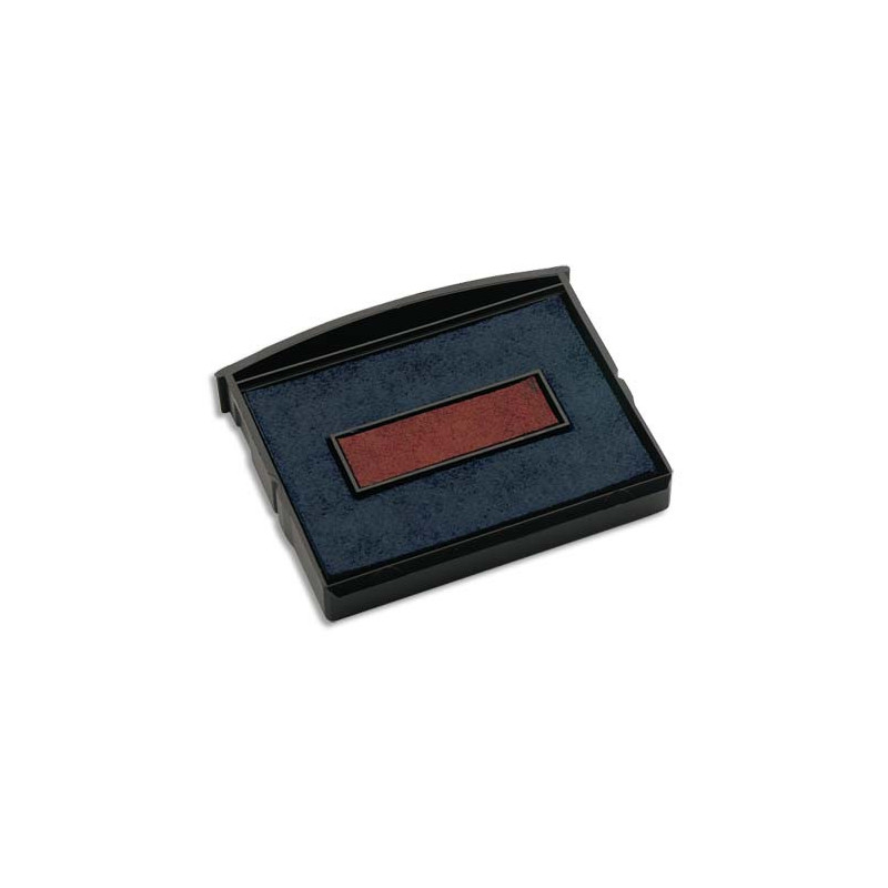 COLOP Boîte 5 recharges E/2100/2 pour appareils 2160/2106/3160. Bicolore Bleu et Rouge