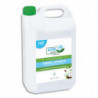 ACTION VERTE Bidon de 5L gel lavant mains, corps, cheveux Ecolabel parfum noix de coco.