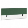 GAUTIER OFFICE Ecran de séparation L120 Sunday pour bureau. Coloris vert - Dimensions : L120 x H60 cm