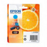 EPSON Cartouche Jet d'Encre Claria Premium Cyan (XL) ''Oranges'' 33 - C13T33624012