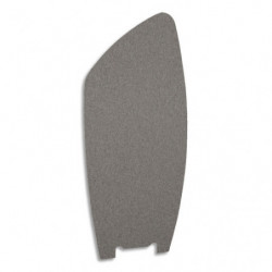 GAUTIER OFFICE Cloison séparation haut L88 Menhir tissu Gris, pour bureau - Dim. L.88 x H.182 x P.3 cm