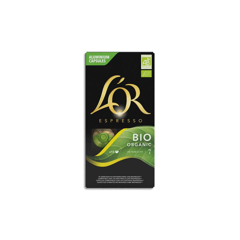 SENSEO Paquet de 32 dosettes de café Senseo® Bio Intense certifié UTZ et 100% arabica