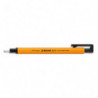 TOMBOW Stylo gomme MONO ZERO ronde 2,3mm diamètre, rétractable et rechargeable. Coloris Orange Fluo