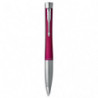PARKER Bille à rotation PARKER Urban Twist magenta avec finitions chrome. Pointe moyenne. Encre bleue