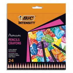 BIC Etui de 24 crayons de...